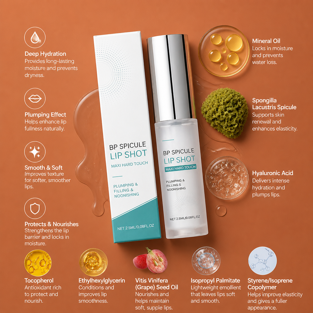 Hydrating Lip Plumping Serum – Lightweight Moisture & Smooth Finish