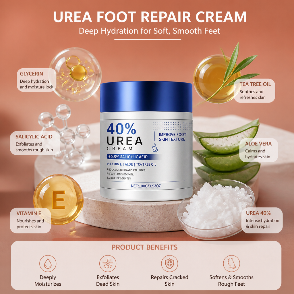 Urea Foot Repair Cream – Deep Hydration for Soft, Smooth Feet