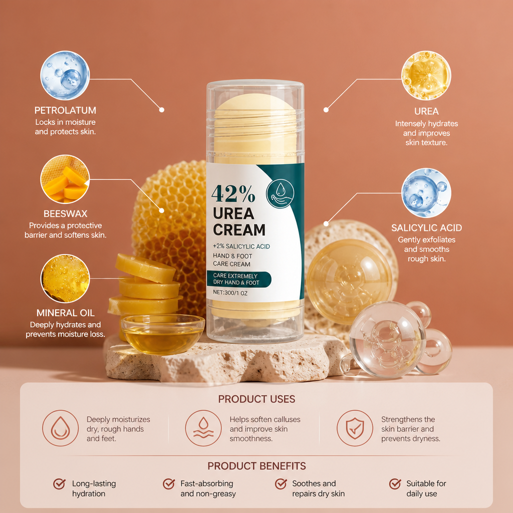 42% Urea Hand & Foot Cream – Intensive Moisture for Soft, Smooth Skin