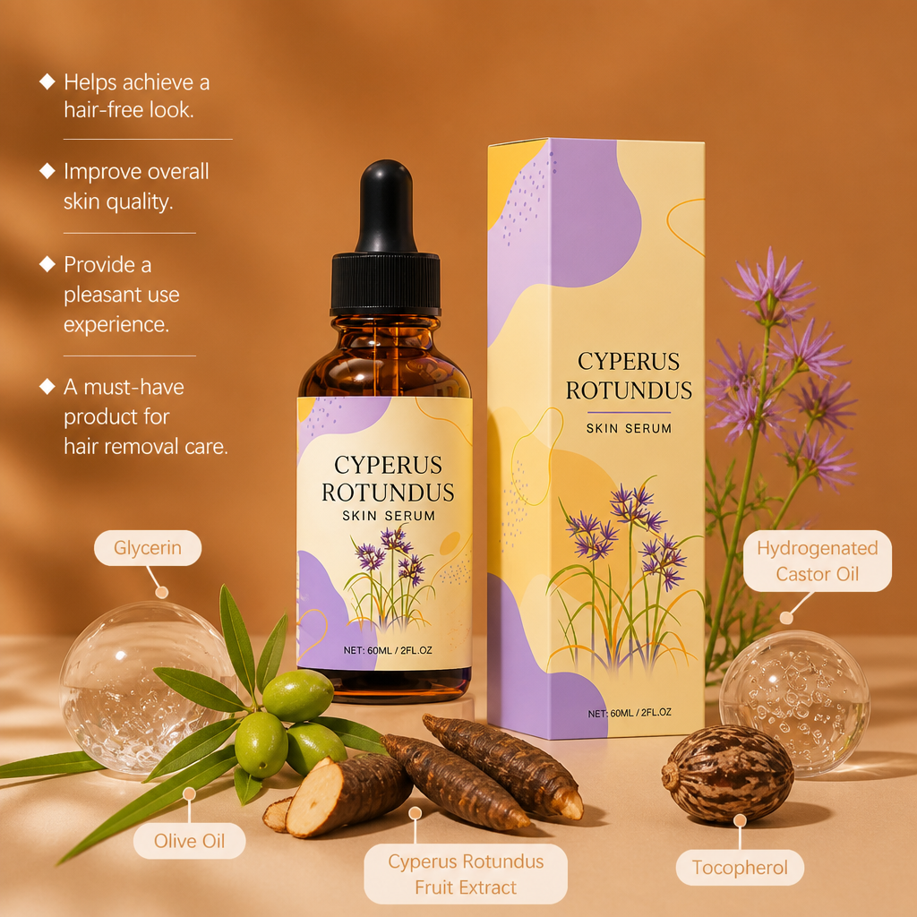 Cyperus Rotundus Oil – Smooth Skin Care After Hair Removal