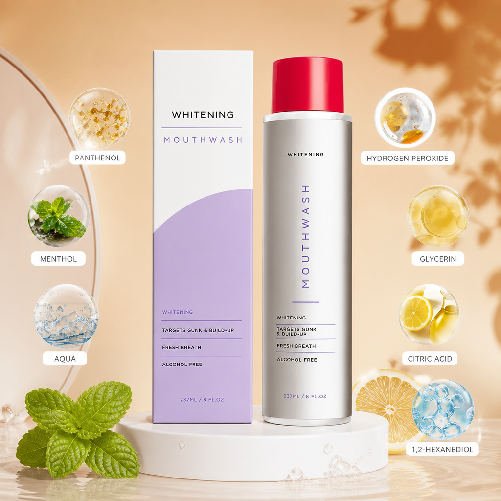 Refreshing Mint Oral Rinse – Gentle Daily Mouth Care Formula