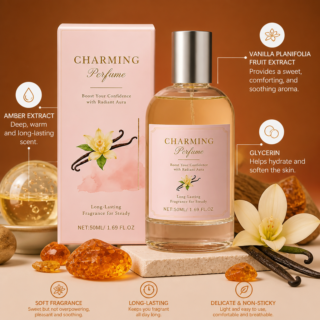 Elegant Vanilla Amber Perfume – Warm Fragrance For Everyday Sophistication