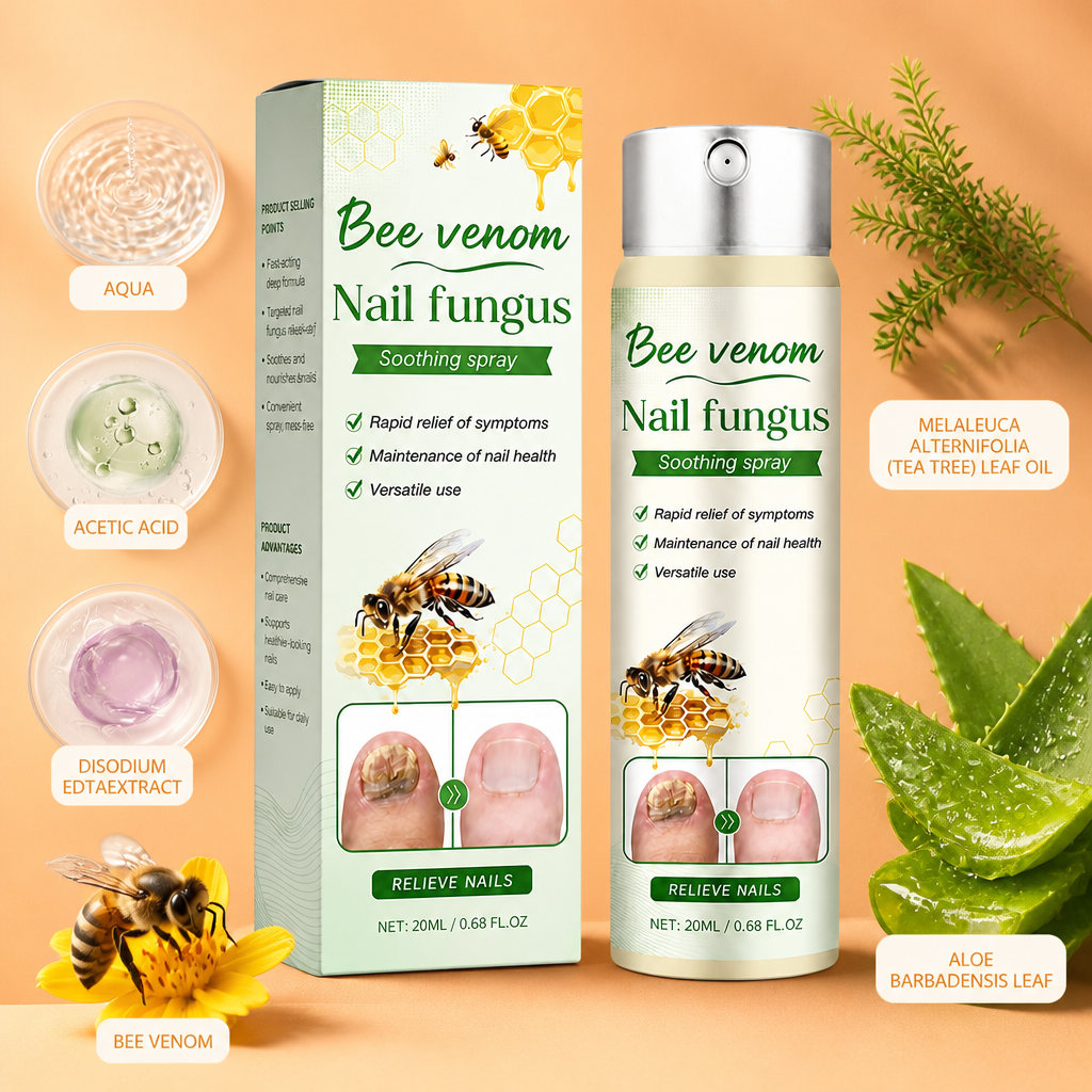 Foot Care Spray – Refreshing Formula for Comfortable Feet & Nail Care