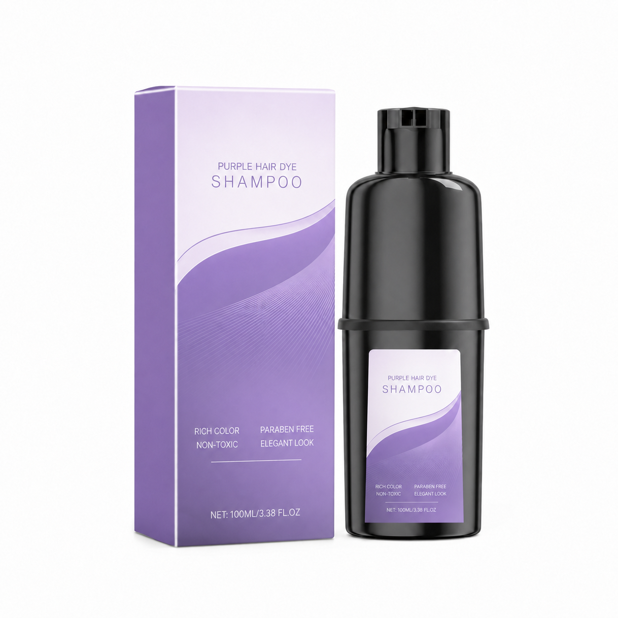 Black Sesame Color Care Shampoo – Natural-Looking Dark Hair Refresh