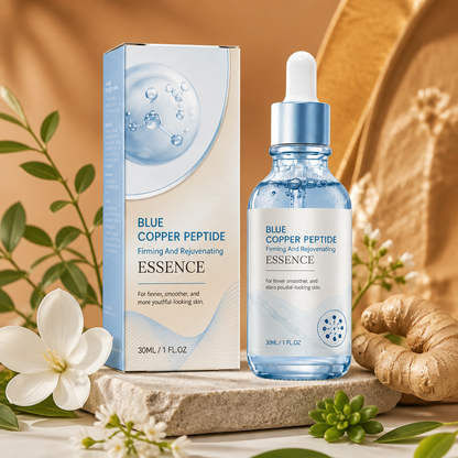 Blue Copper Peptide Essence – Hydrates for Firmer, Smoother-Looking Skin