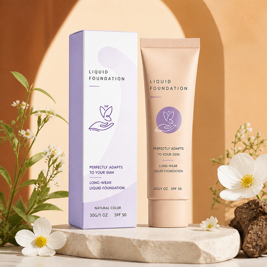 Flawless Coverage Foundation – Lightweight Natural Finish Makeup Base
