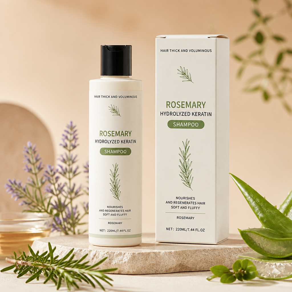 Rosemary Scalp Care Shampoo – Refreshing Formula For Smooth, Healthy-Looking Hair