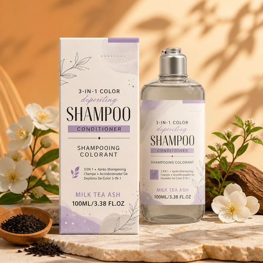 3-in-1 Color Depositing Shampoo – Cleansing Hair Color Care Formula