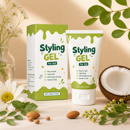 Kids Hair Styling Gel – Gentle Hold & Moisturizing Hair Care