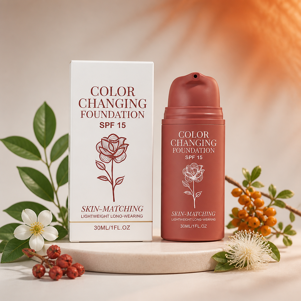 Color-Adapting Foundation – Lightweight Coverage For A Natural Finish