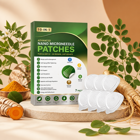 Herbal Microneedle Body Patches – Comfortable Daily Wear for Wellness