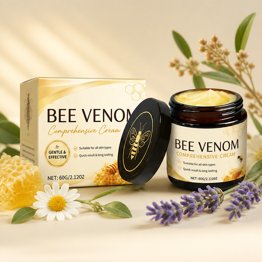 Bee Venom & Honey Body Cream for Soft, Smooth, Hydrated Skin