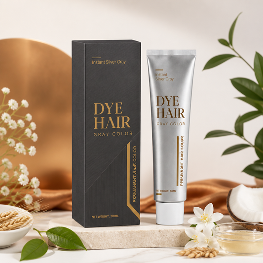Silver Blonde Hair Dye Cream – Long-Lasting Cool Tone Color Treatment