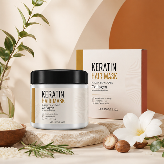 Keratin Hair Mask – Deep Conditioning Formula For Smooth, Glossy Hair