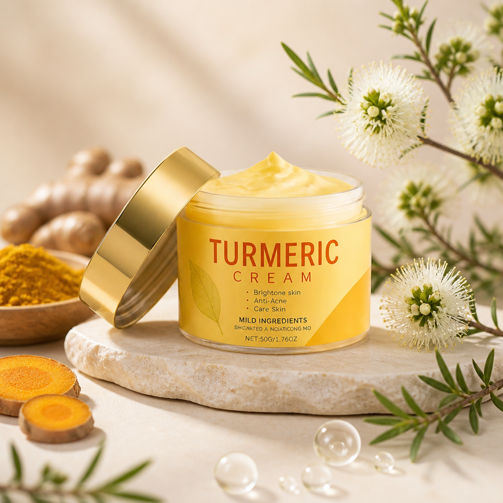 Turmeric Face Cream – Nourishing Moisture For Smooth Radiant-Looking Skin