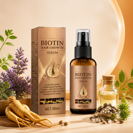 Biotin Hair Growth Serum – Nourishing Formula For Fuller Looking Hair