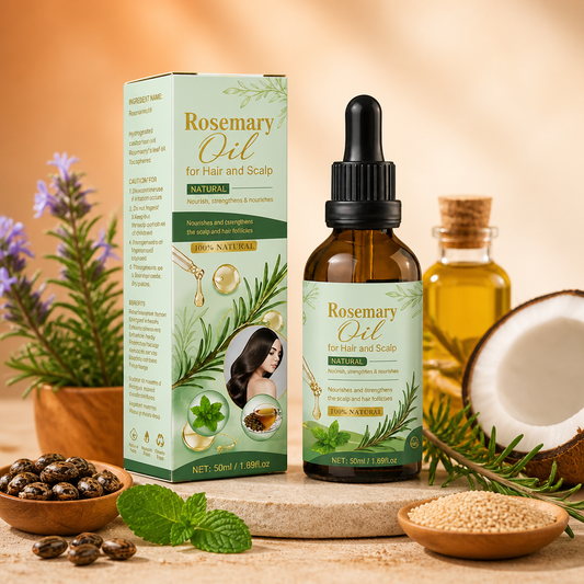 Rosemary & Botanical Hair Growth Essence – Nourishing Scalp Care Oil