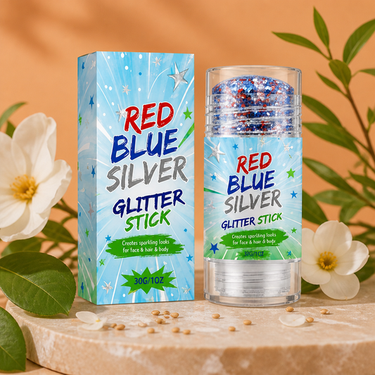 Multi-Color Glitter Shimmer Stick – Sparkling Makeup For Face Hair & Body