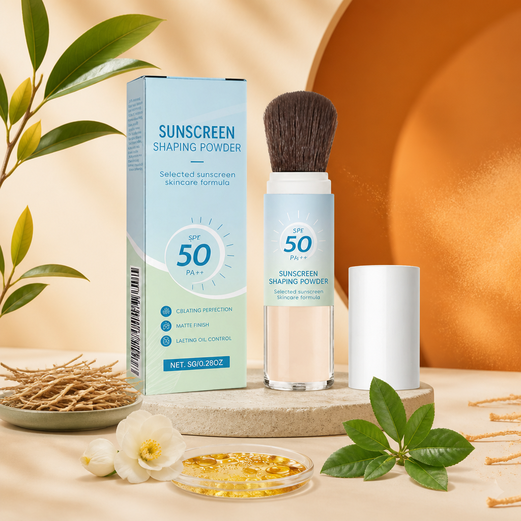 Sunscreen Shaping Powder – Lightweight Matte Finish With Oil Control