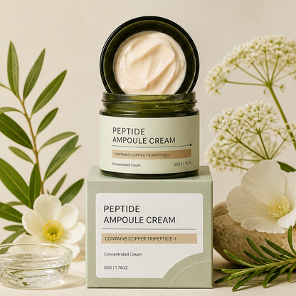 Copper Peptide Face Cream – Deep Hydration & Skin-Firming Care
