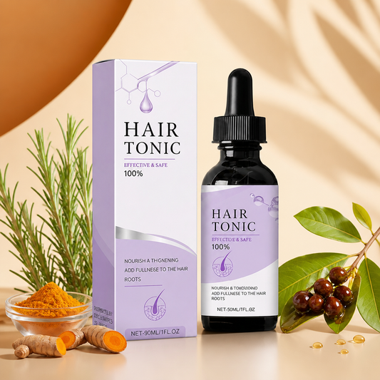 Turmeric & Rosemary Scalp Care Oil – Nourishing Hair Treatment Formula