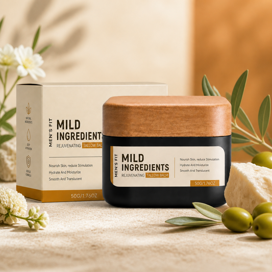 Men’s Hydrating Tallow Face Balm – Nourishing Daily Skin Care
