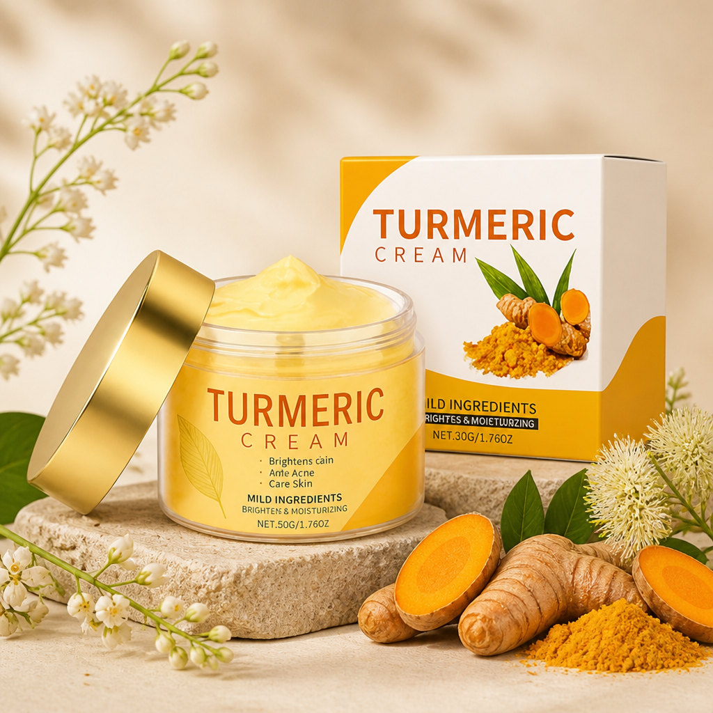 Turmeric Face Cream – Nourishing Moisture For Smooth Radiant-Looking Skin