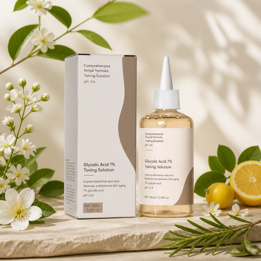 Glycolic Acid Facial Toner – Smooth, Bright & Hydrated Looking Skin