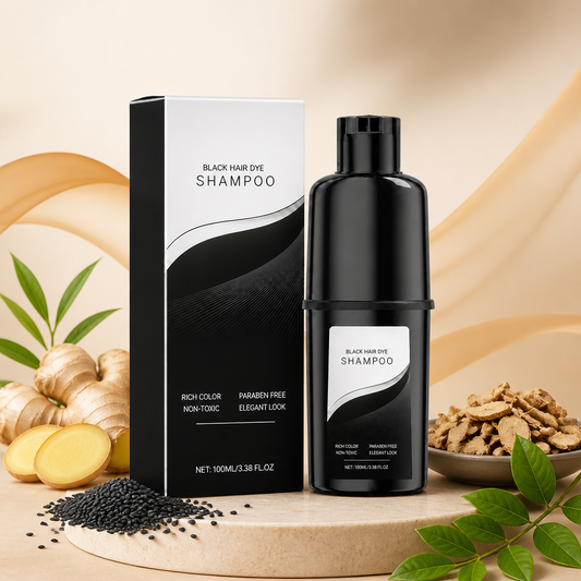 Black Sesame Color Care Shampoo – Natural-Looking Dark Hair Refresh