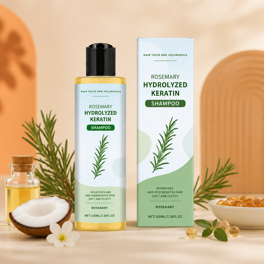 Rosemary Keratin Repair Shampoo – Moisturizing Formula For Smooth Hair