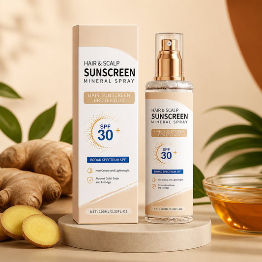 Ginger Scalp Care Spray – Refreshing Botanical Hair Nourishment Formula