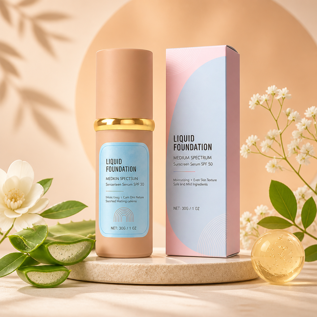Hydrating Face Foundation – Lightweight Coverage With Natural Glow