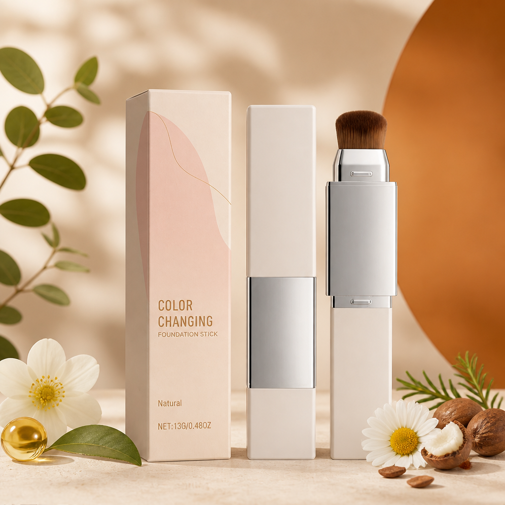 Color Matching Foundation Stick – Smooth Natural Finish Makeup Base