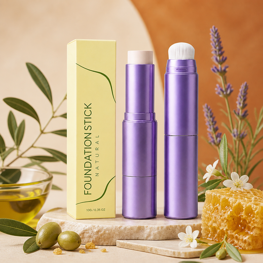 Foundation Stick With Brush – Smooth Natural Coverage For Everyday Makeup