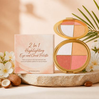 Radiant Multi-Use Face Glow Powder for Eyes, Cheeks & Highlight