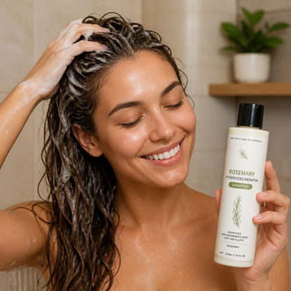 Rosemary Scalp Care Shampoo – Refreshing Formula For Smooth, Healthy-Looking Hair
