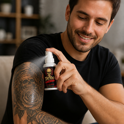 Tattoo Soothing Spray – Gentle Care Formula For Tattooed Skin