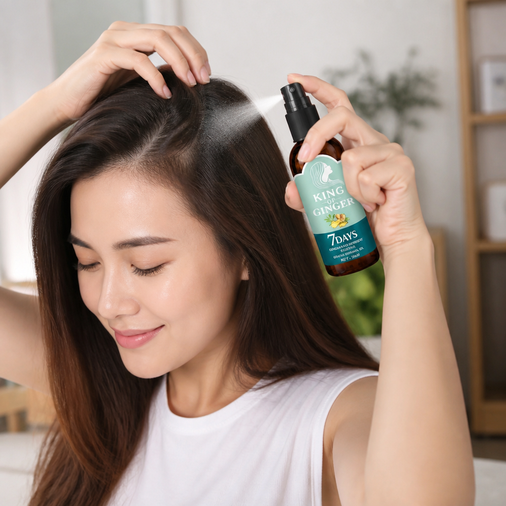 Ginger Scalp Nourishing Oil – Botanical Care For Healthy-Looking Hair
