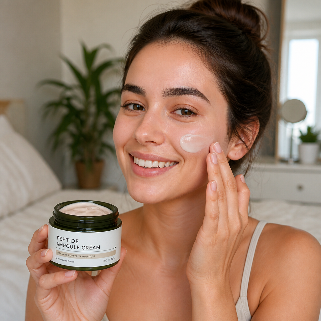 Copper Peptide Face Cream – Deep Hydration & Skin-Firming Care