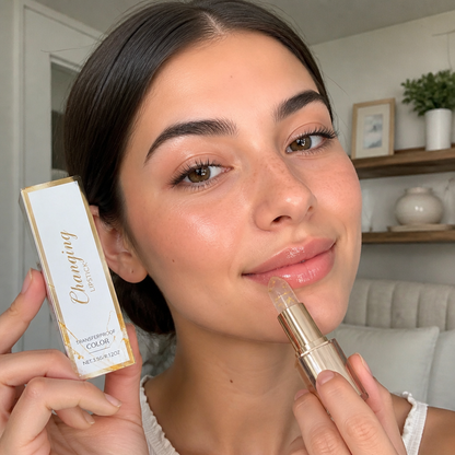 Hydrating Color-Changing Lip Balm with Hyaluronic Acid & Gold