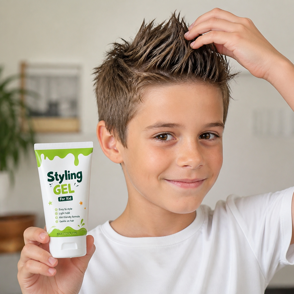 Kids Hair Styling Gel – Gentle Hold & Moisturizing Hair Care