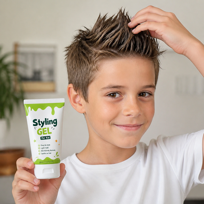 Kids Hair Styling Gel – Gentle Hold & Moisturizing Hair Care