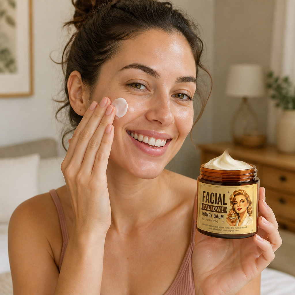 Honey & Shea Moisturizing Face Cream for Soft, Smooth, Radiant Skin