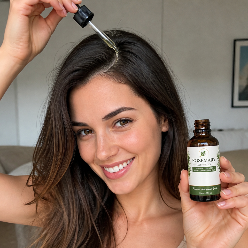 Rosemary & Ginger Hair Care Oil – Nourishing Formula For Stronger-Looking Hair