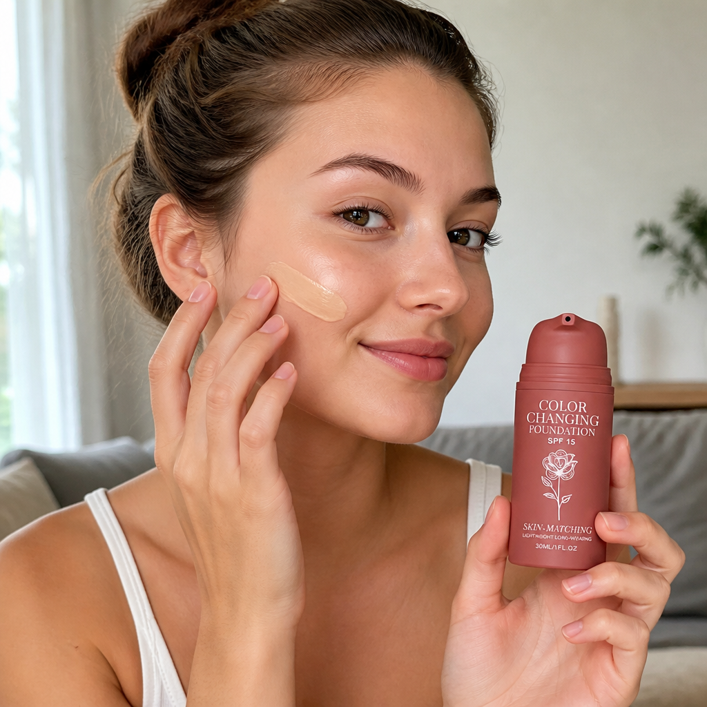 Color-Adapting Foundation – Lightweight Coverage For A Natural Finish