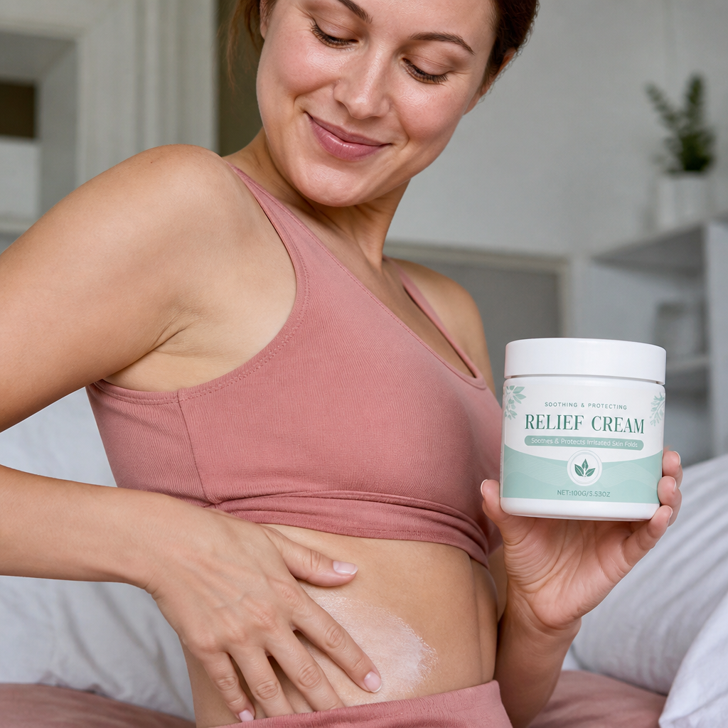 Intertrigo Relief Cream – Soothes & Protects Irritated Skin Folds