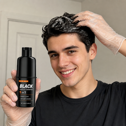Black Hair Dye Shampoo – Easy Color Care For Natural-Looking Dark Hair