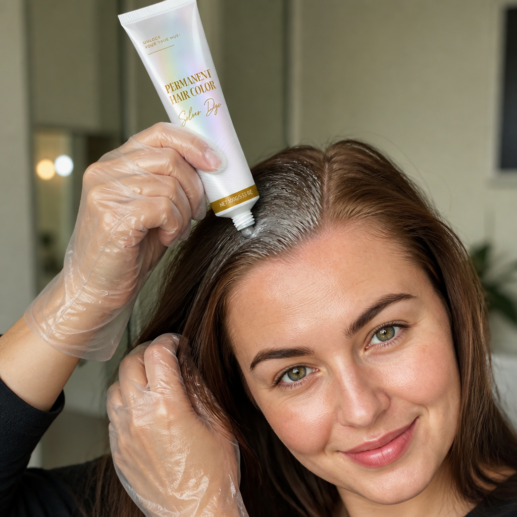 Long-Lasting Gray Hair Dye – Nourishing Color Formula For Smooth Hair
