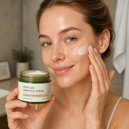 Copper Peptide Face Cream – Deep Hydration & Skin-Firming Care