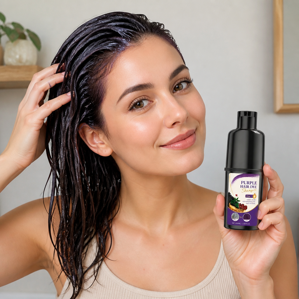 Polygonum Multiflorum Color Depositing Shampoo – Nourishing Hair Color Care